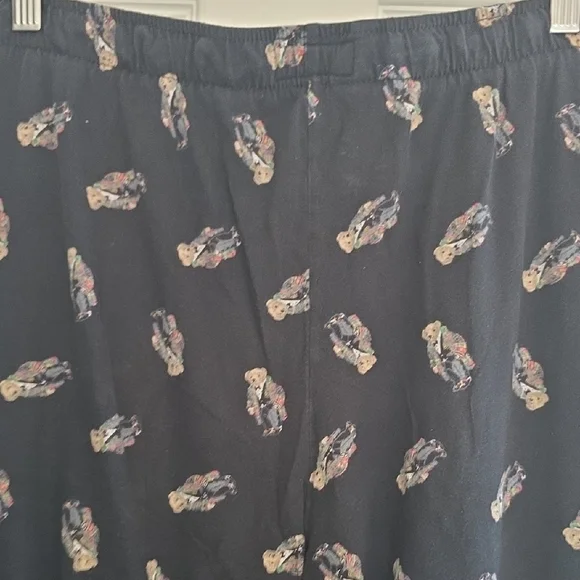 Polo Ralph Lauren Black Patterned Joggers - Picture 7 of 11